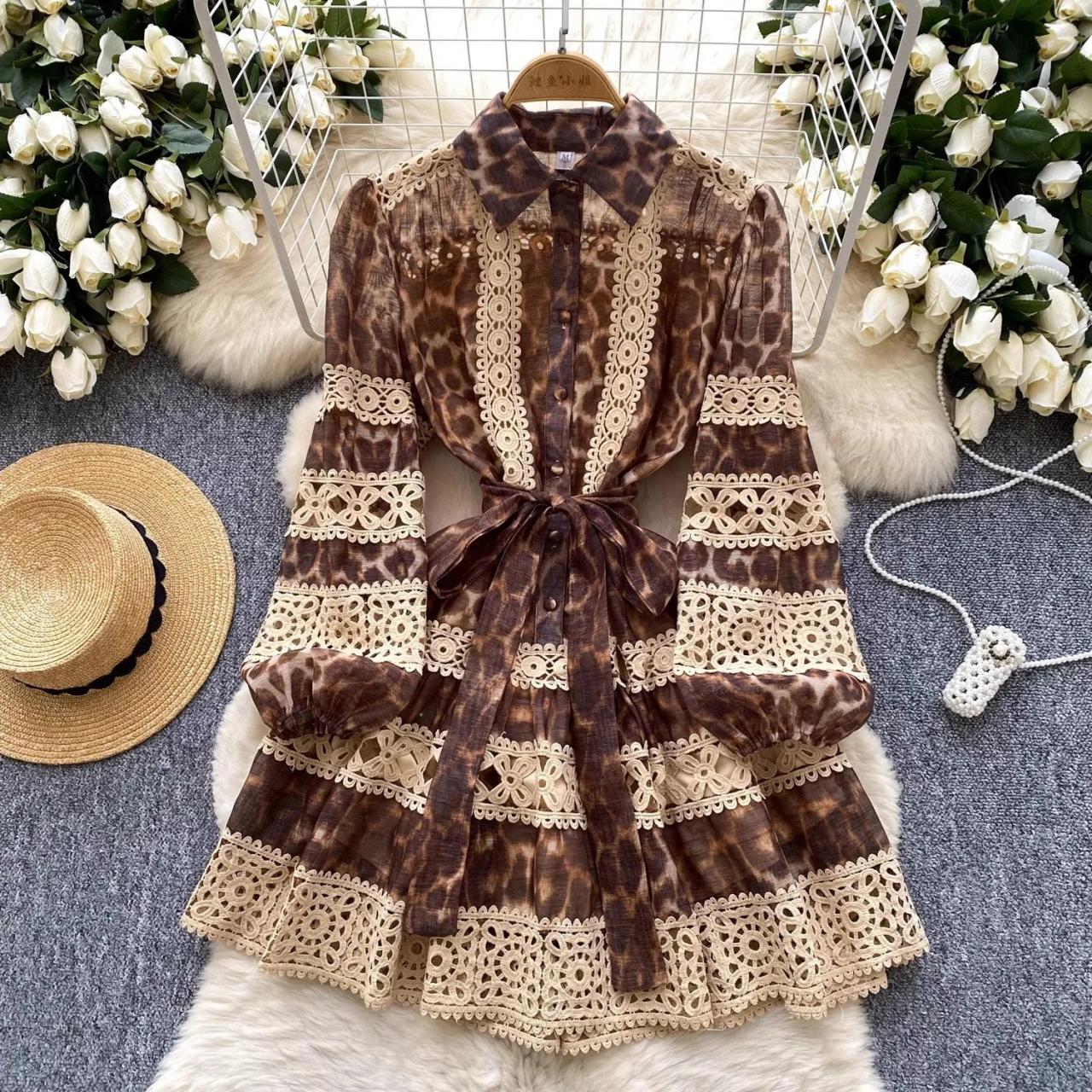 navy blue lace dresses Ever-Pretty Inclusive Plus Size Lace Long Lantern Sleeves V-Neck A-Line Summer Formal Wedding Guest Dress main image 1