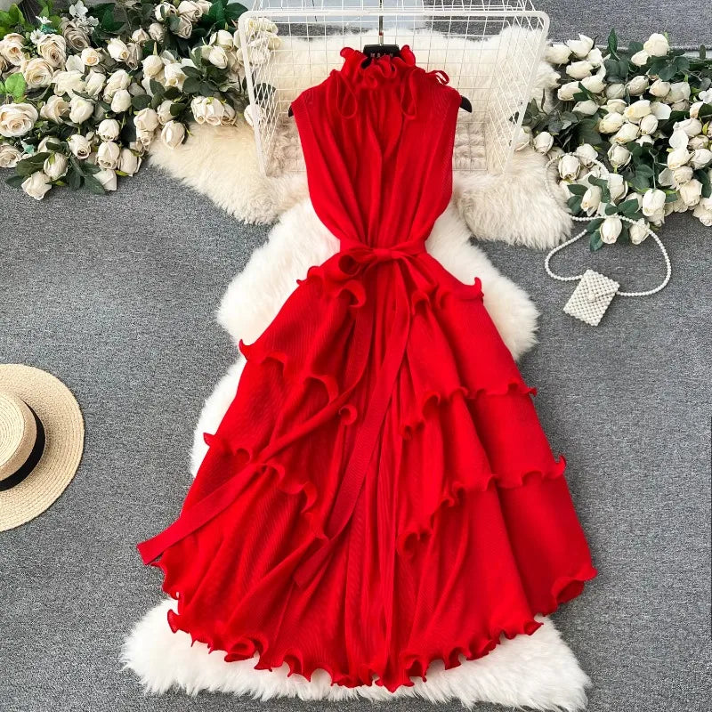 sachin and babi light blue dress Red Chiffon Mini Dress main image 0