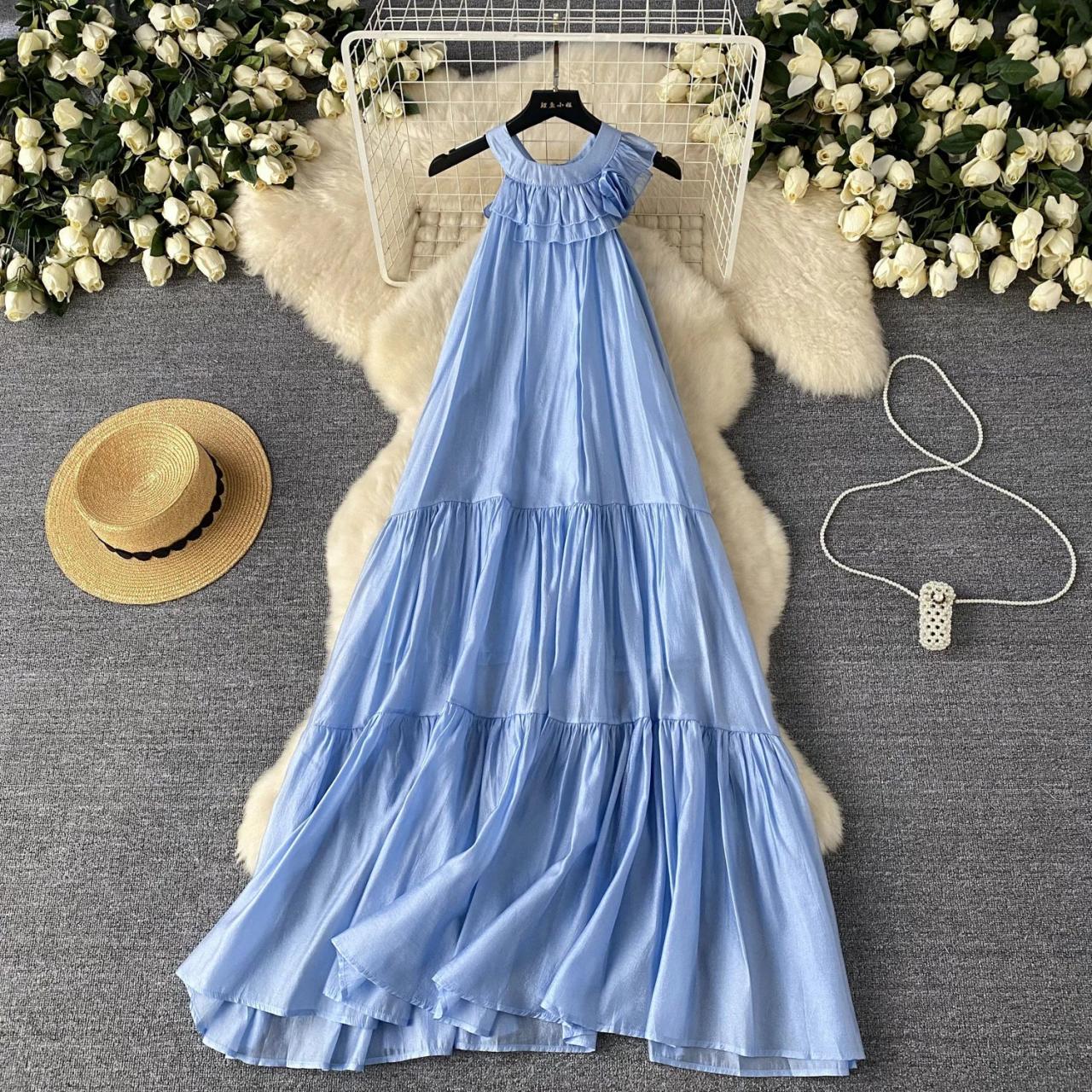 casual knit maxi dresses Juno Knitted Long Sleeved Maxi Dress ‍ ️Mermaid Way Black / M