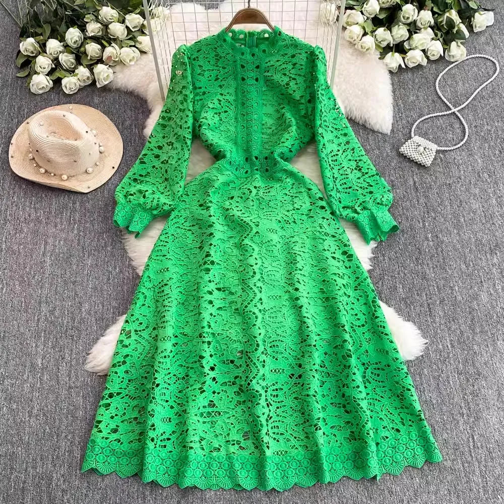 emerald green lace midi dress Emerald green silk satin slip midi dress open back lace-up