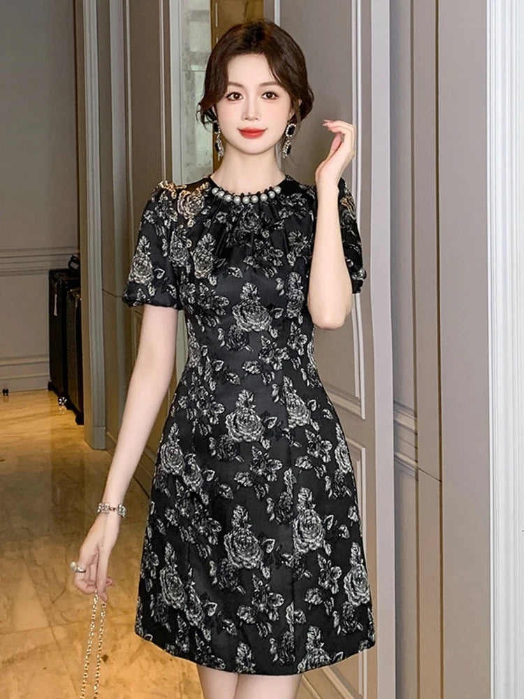 black short sleeve satin dress NWT Zara Women's Short Satin Effect Dress Black Size L 2950/331