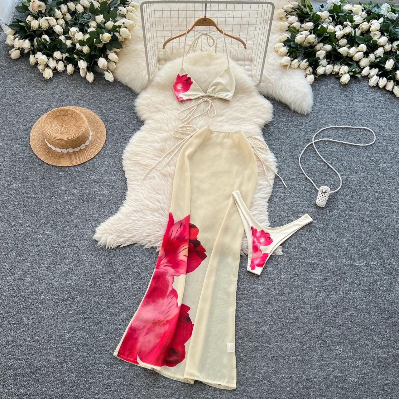 bikini maxi dress Christabelle Ruffle Maxi Dress