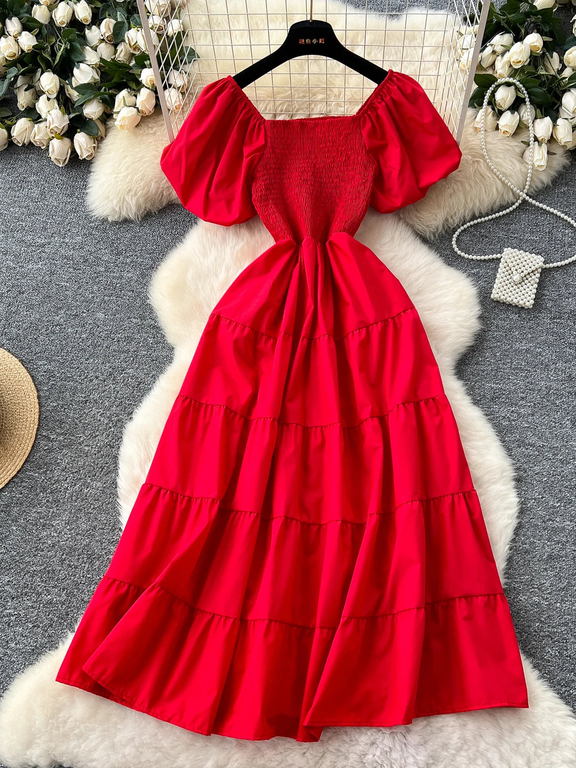 where to buy homecoming dress Sequined Strapless A Line Red Homecoming Dress with Bow PD566 US0 / Custom Color