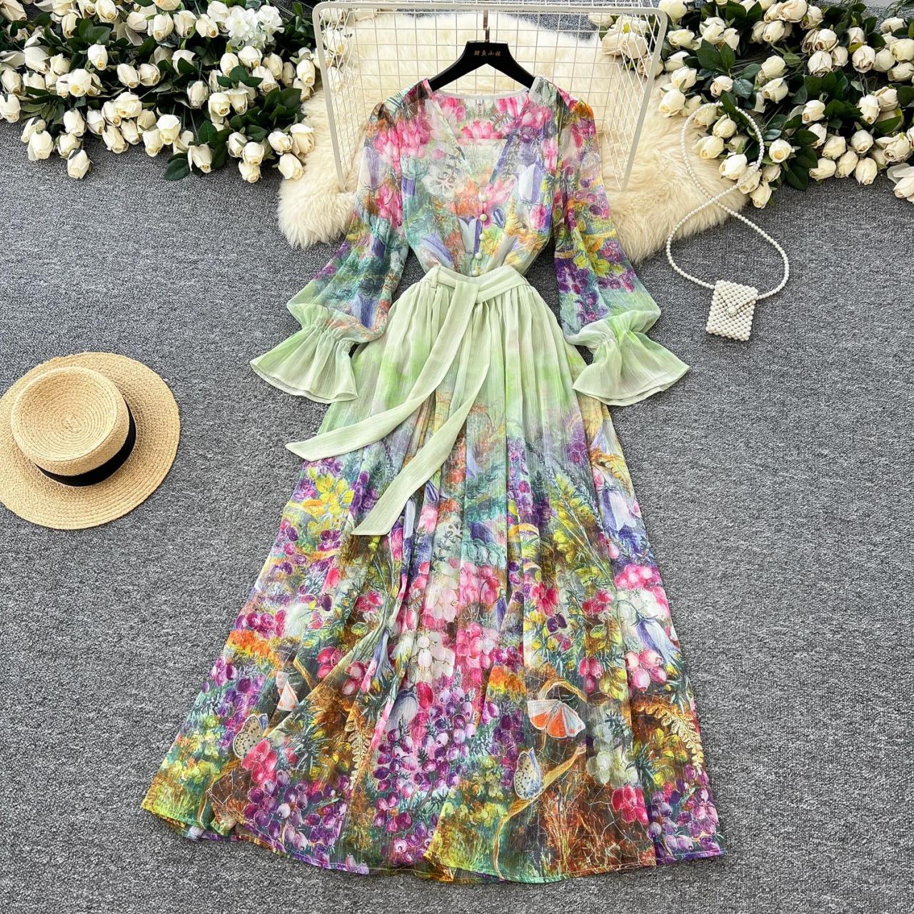 long sleeve bow back dress Mommy and Me Collection main image 1